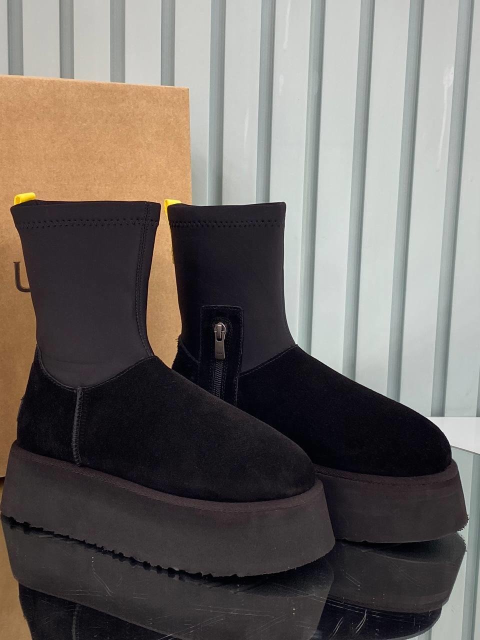 UGG CLASSİC DİPPER SİYAH BOT