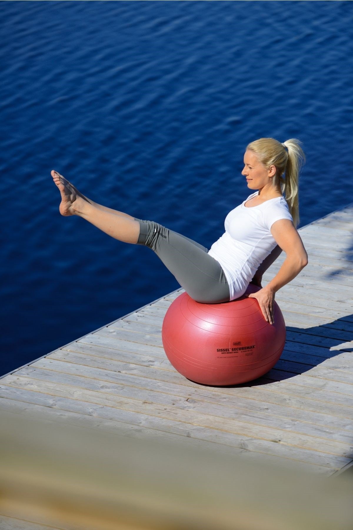 Large Exercise Ball - Sissel SecureMax Pilates Ball
