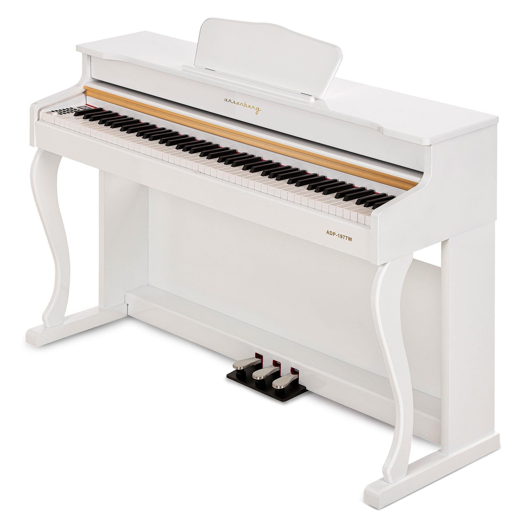 Arsenberg ADP1977WV2 Beyaz Dijital Piyano Yeni Versiyon