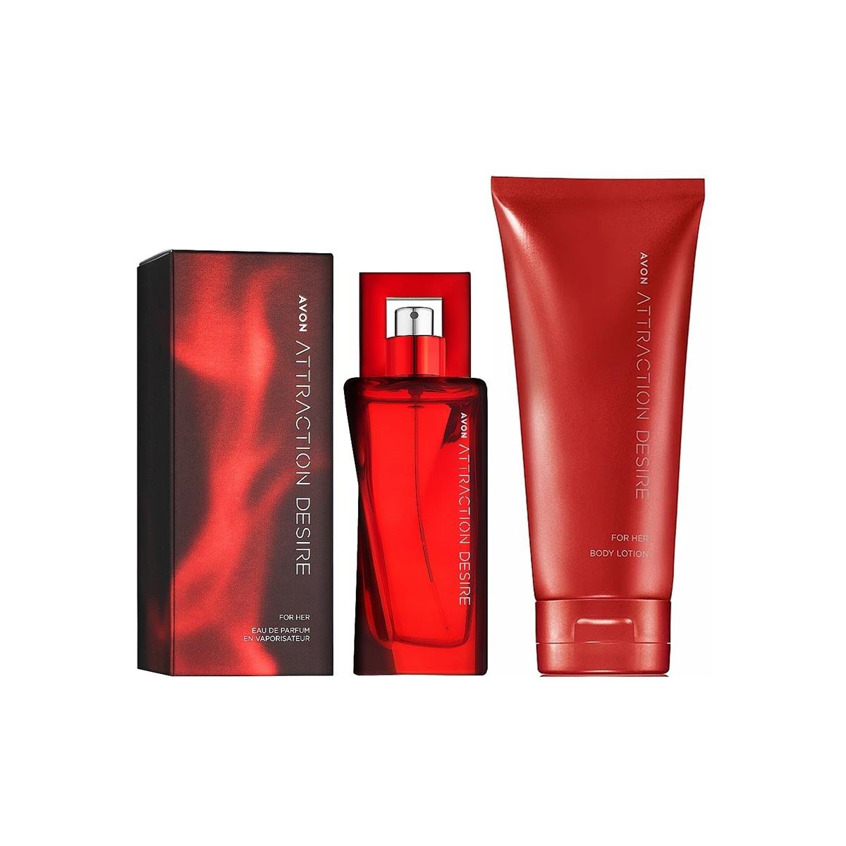 AvonOriental / OryantalAvon Attraction Desire 50 ml Kadın Parfümü ve Body  Lotion Set