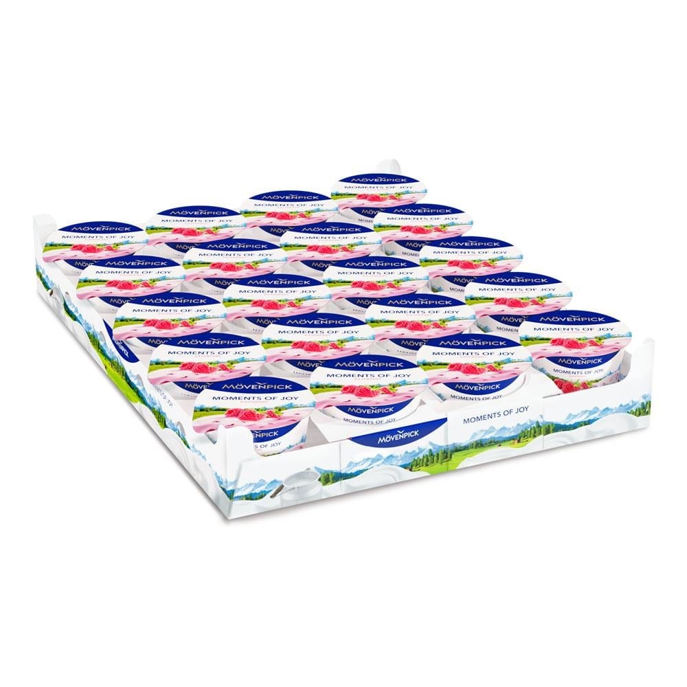 Ahududu Yoğurt Mövenpick 100 Gr x 20 Adet - Kozagourmet