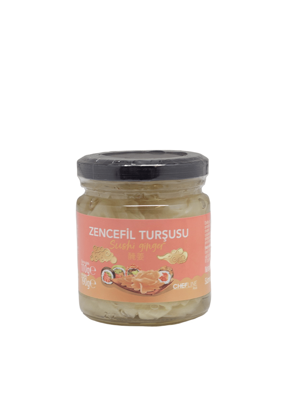 Gari Shoga Kavanoz 190 g (Zencefil Turşusu) - Kozagourmet