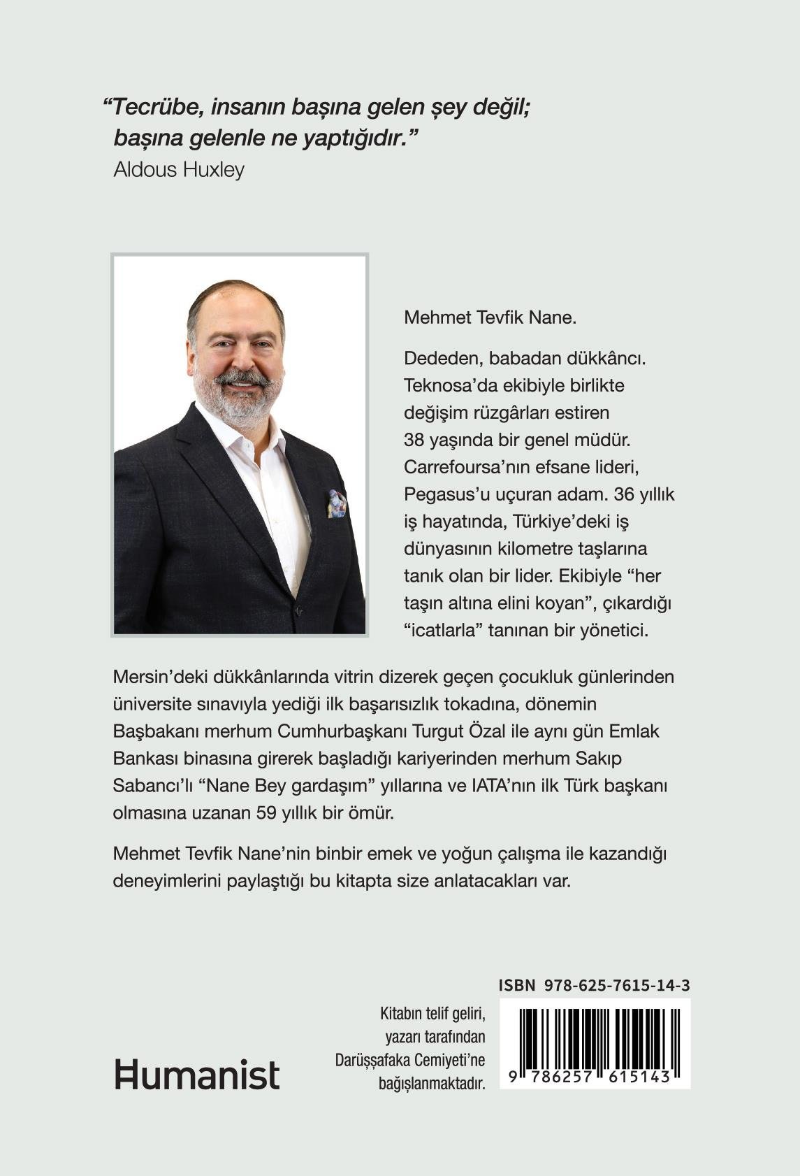 Size Anlatacaklarım Var - Değer Yaratmaya Adanmış, İniş Çıkışlarla Dolu Bir Yaşam Yolculuğu - Mehmet Tevfik Nane - 9786257615143