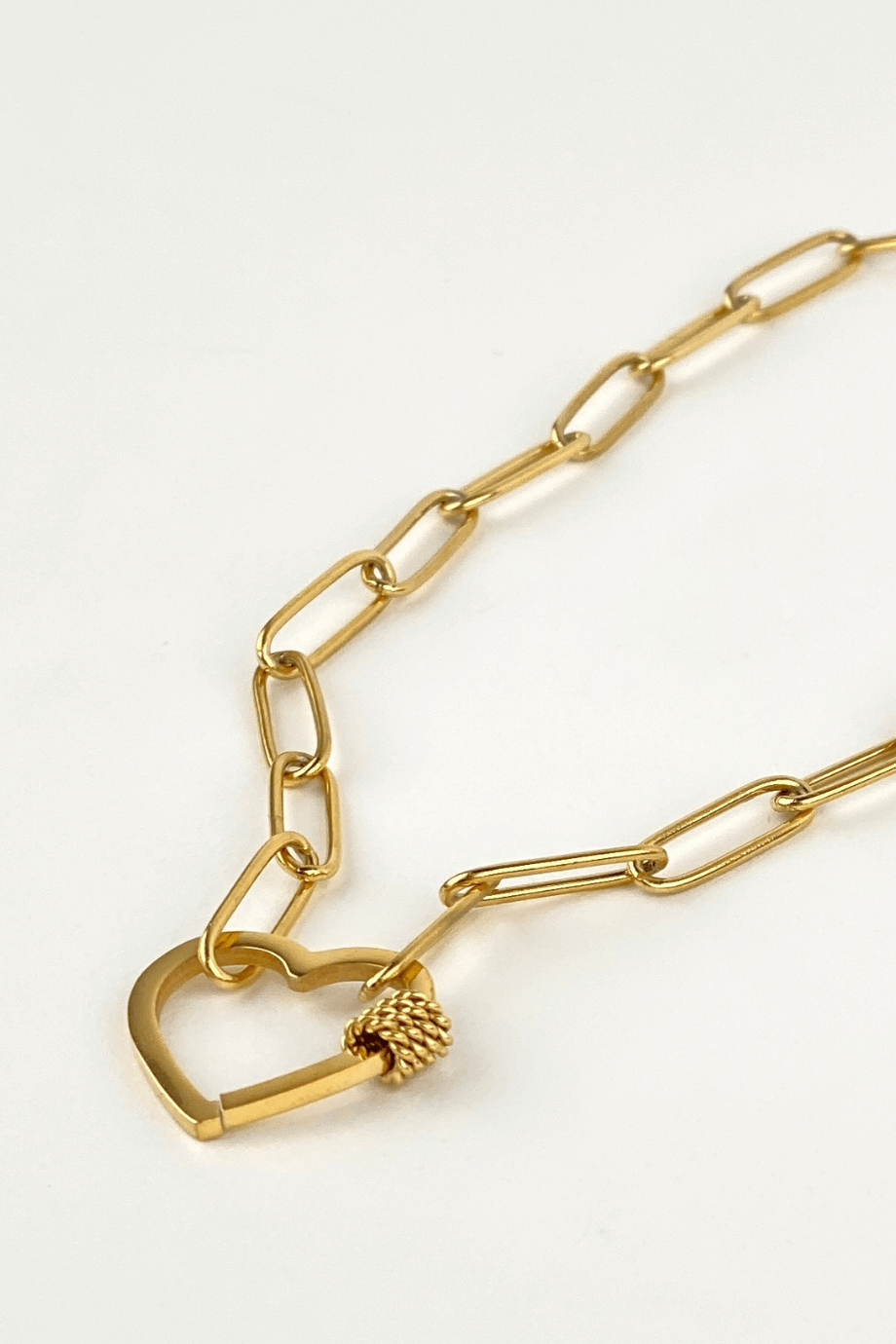 Gold Heart Necklace - Tokasepeti