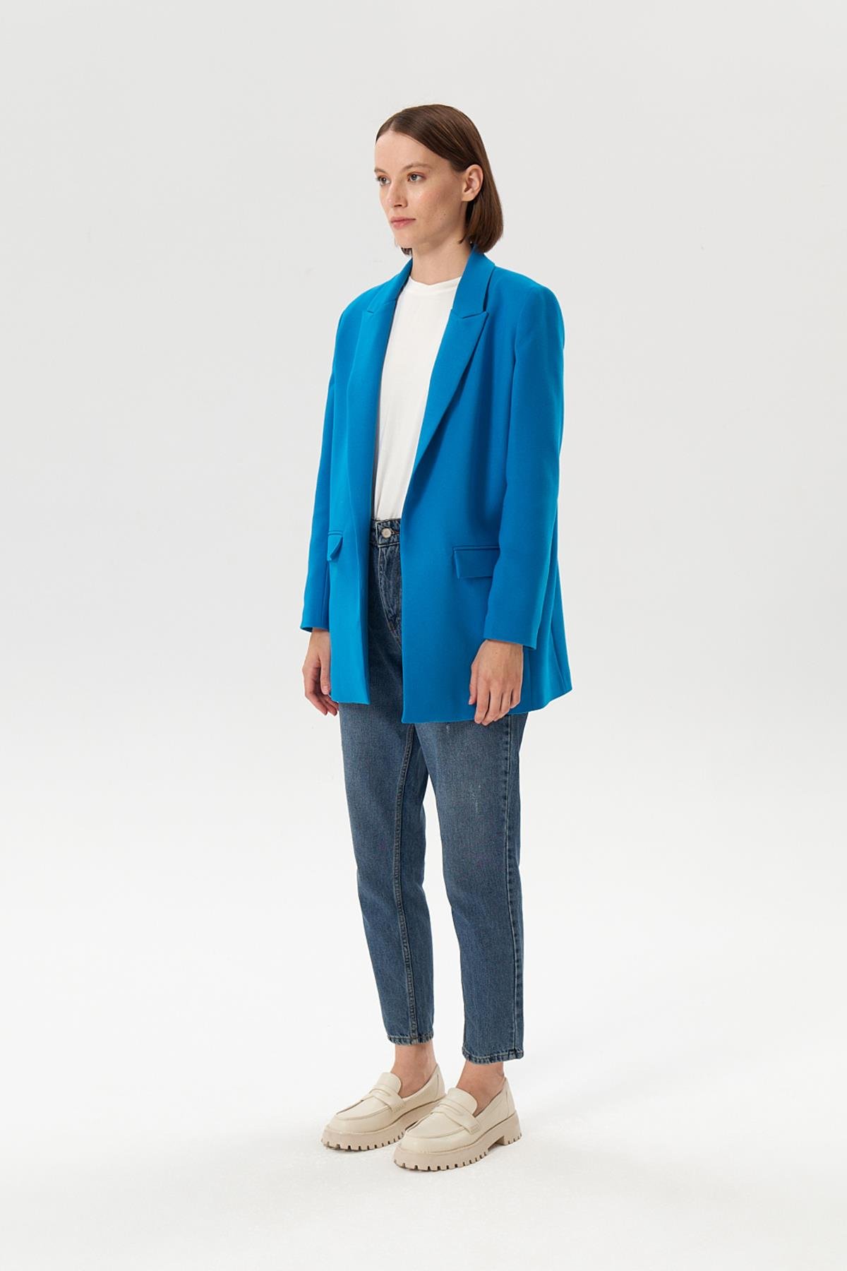 DORE BLAZER CEKET MAV