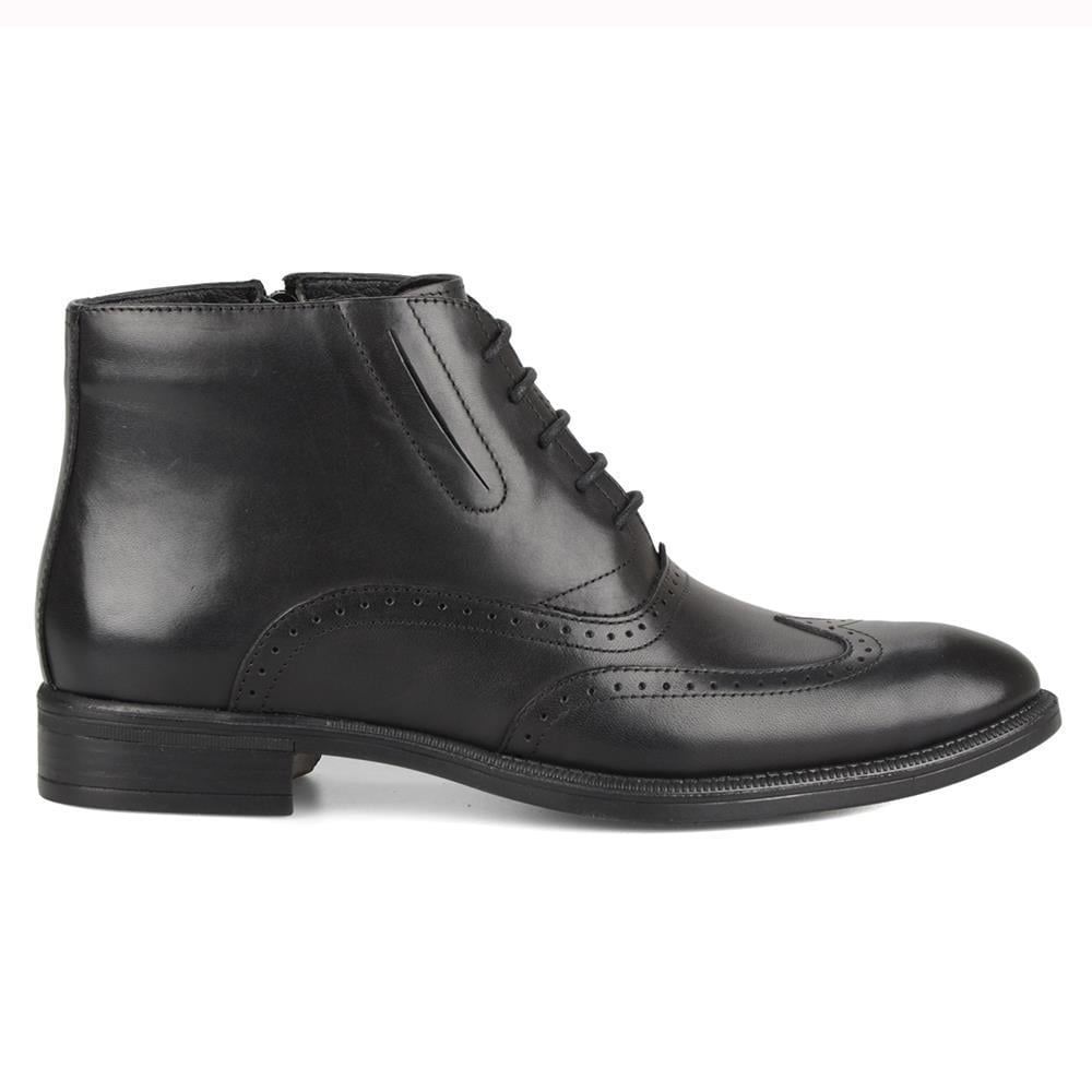 Black Oxford Boots for Men