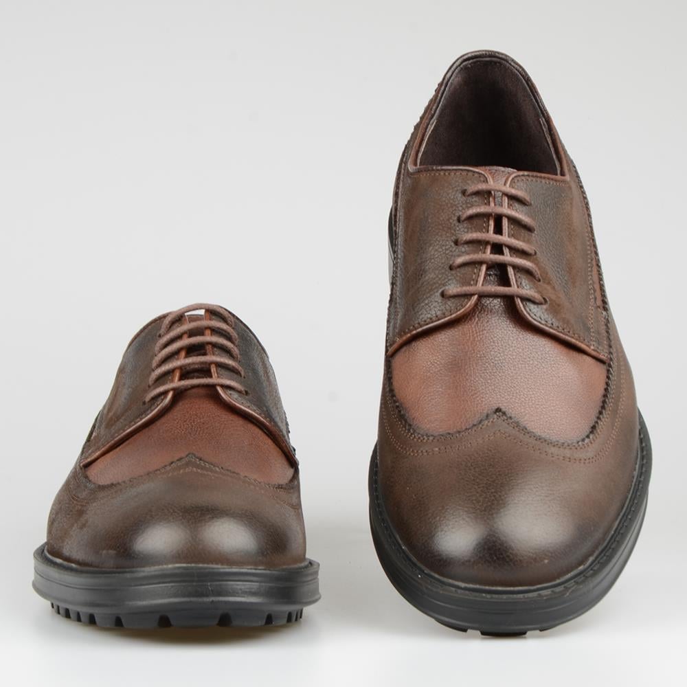 Kahverengi Erkek Oxford Ayakkabı Hafif Taban - FootCourt