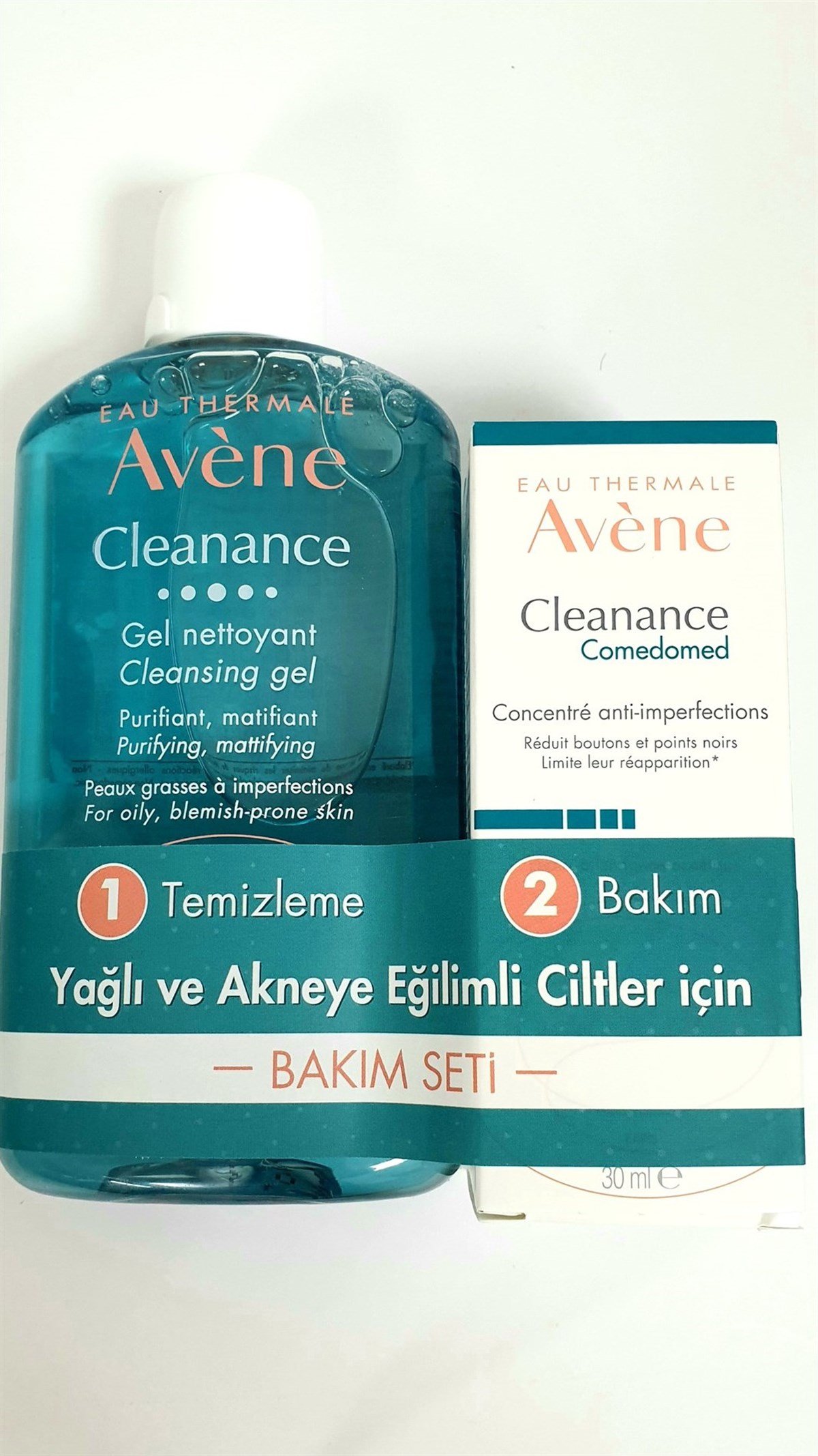 Avène Cleanance Comedomed Concentrate 30ml + Cleanser Gel 200ml  -LeylekKapıda.com