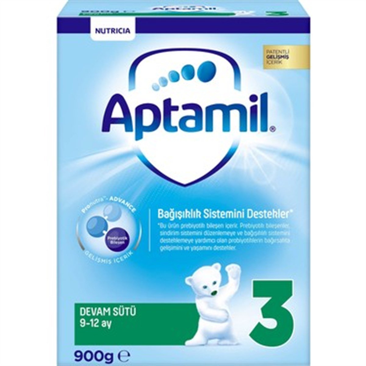 Milupa Aptamil 3 Follow-on Milk 900 gr