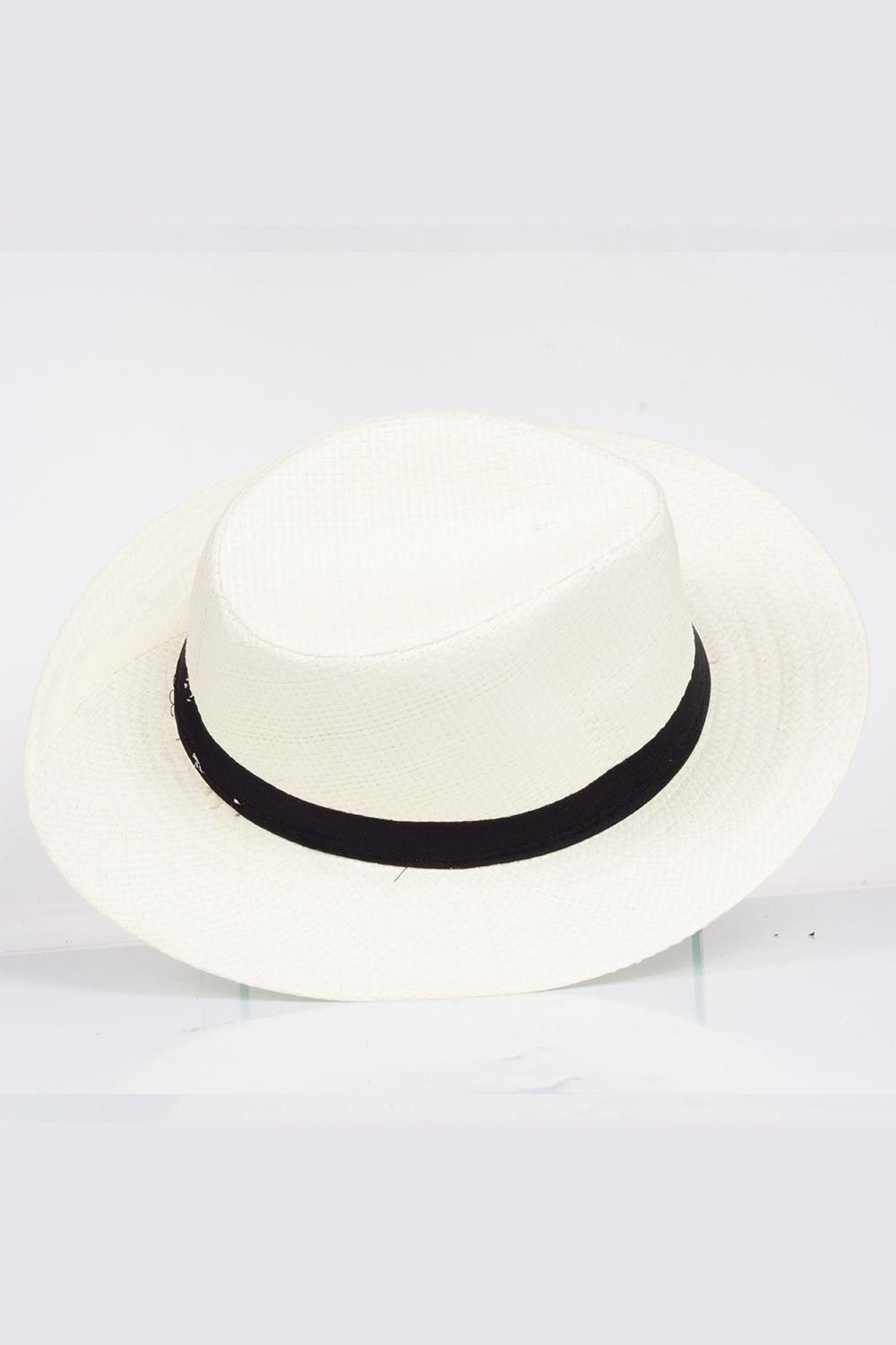 Hasır Koyboy Panama Fötr Şapka