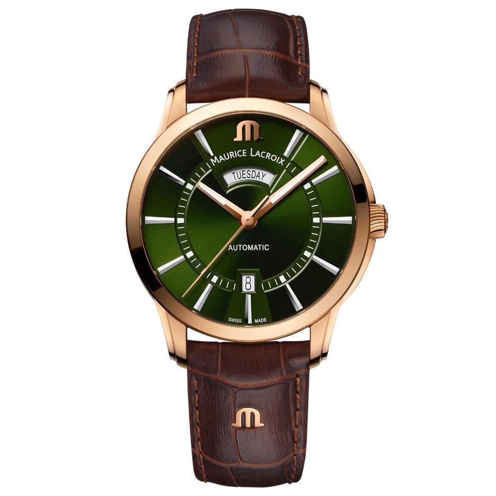 ライメル Maurice Lacroix ML-PT6358BRZ0163E-3 Erkek Kol Saati-Vanlılar Saat