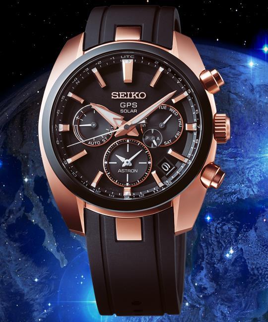 Seiko Astron GPS Solar Dual Time SSH024J Erkek Kol Saati SEIKO Vanl lar Saat