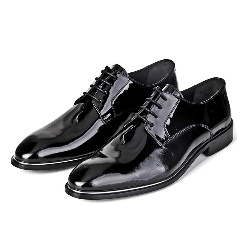 Cabani Erkek Bağcıklı Damatlık Günlük Ayakkabı 381 Siyah | Cabani