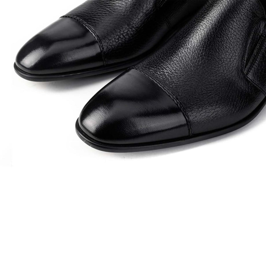 Hakiki Deri Siyah Erkek Klasik Ayakkabı | Cabani