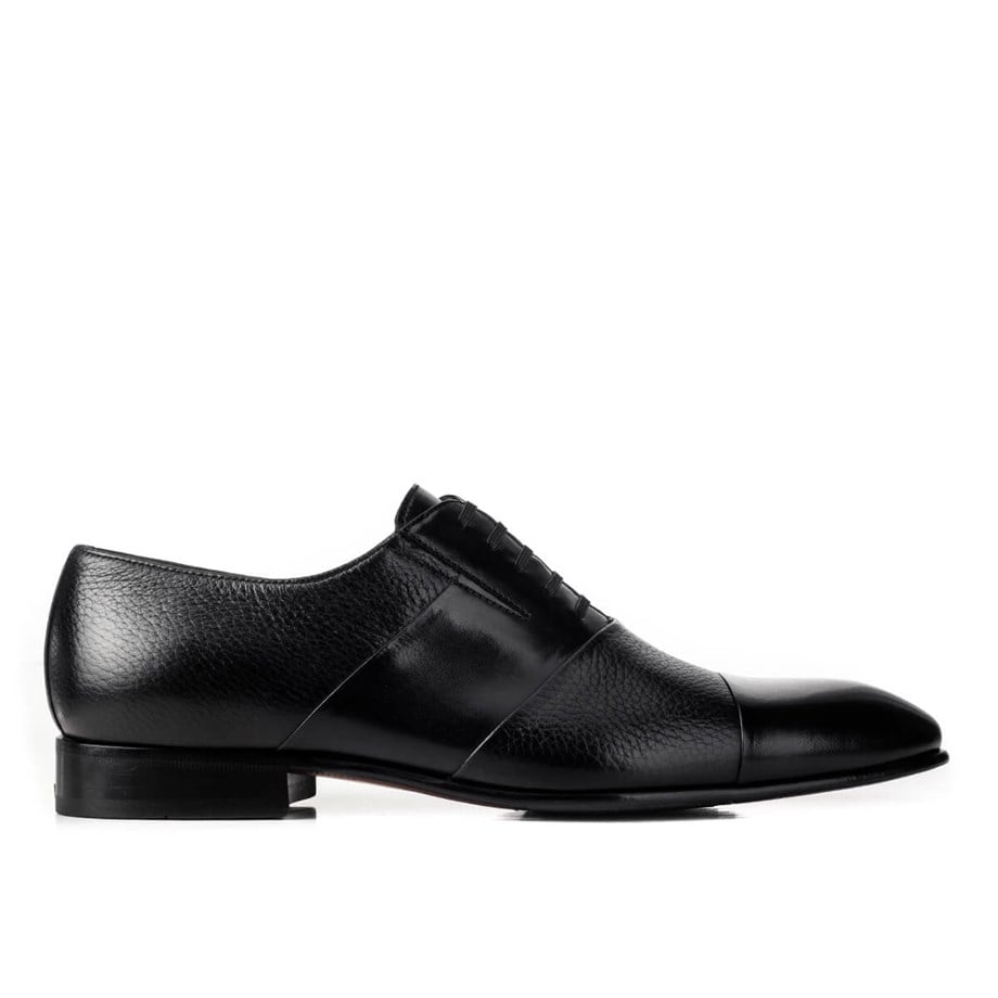 Hakiki Deri Siyah Erkek Klasik Ayakkabı | Cabani