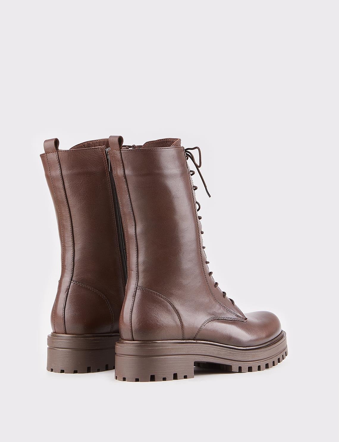 Anaka leather combat boot sale