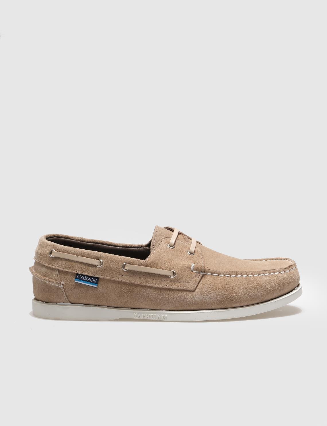 Mens tan suede boat on sale shoes