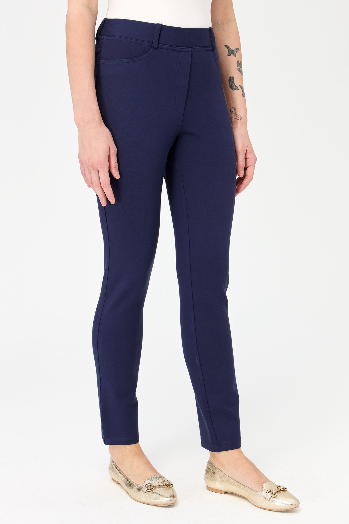 Women Tights Navy Blue