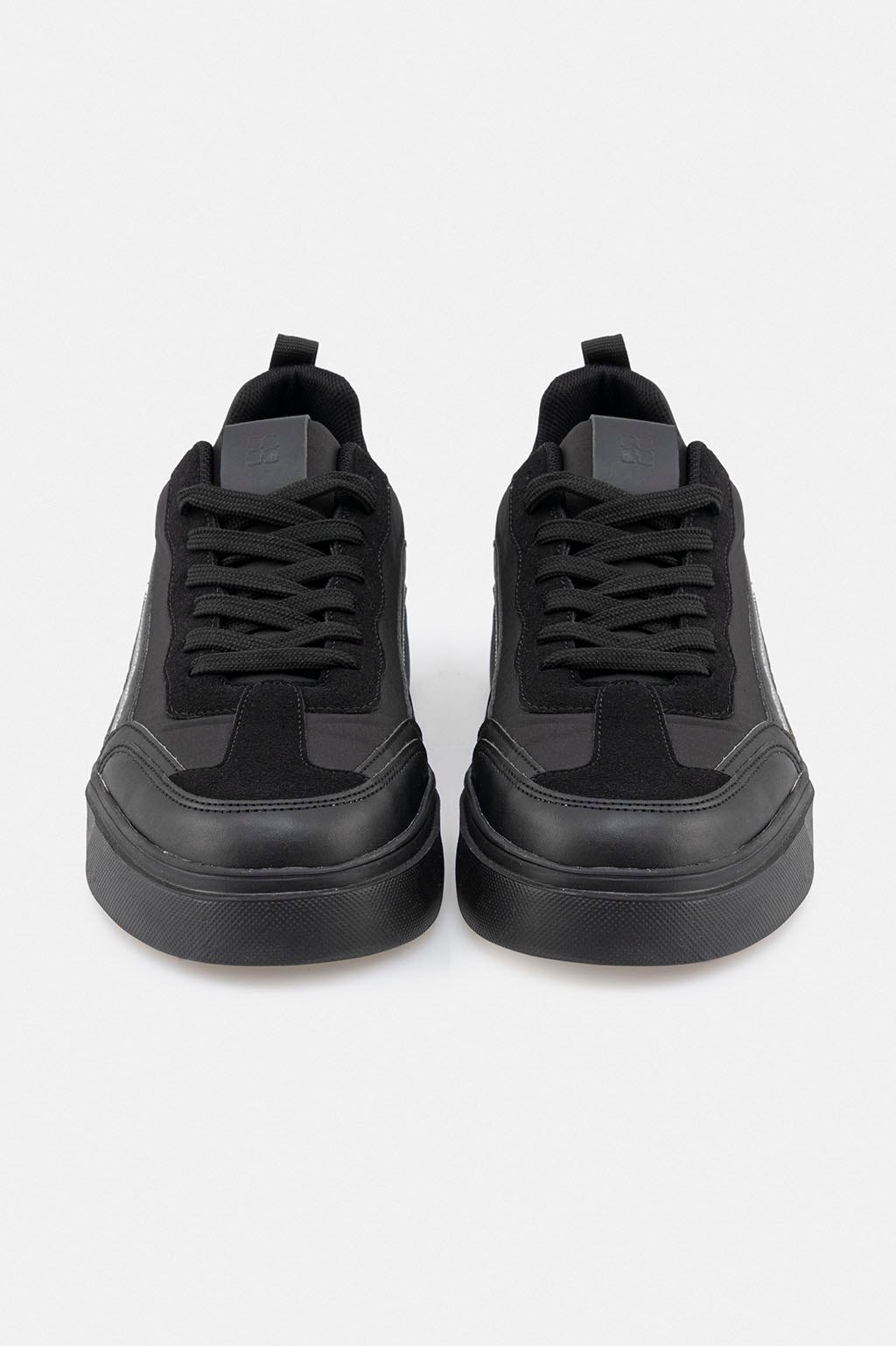 Siyah Yanı Reflektörlü Sneaker Ayakkabı