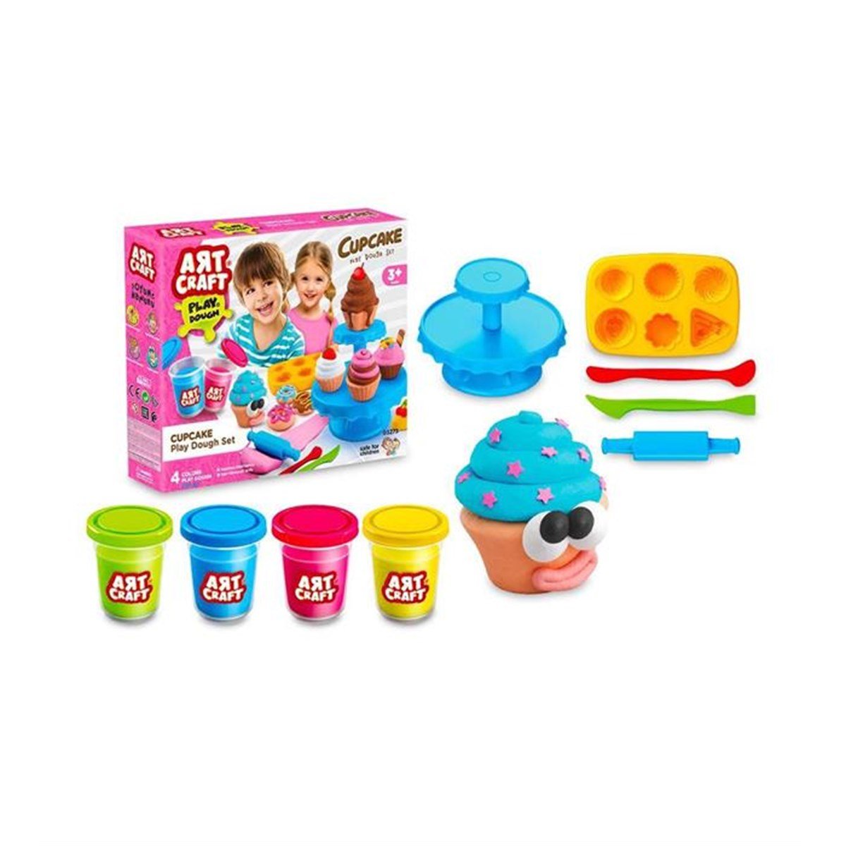 Art Craft Kap Kek Oyun Hamuru Seti 224 gr Fiyatı - Dede Toys Oyuncakları -  Doğan Oyuncak Dünyası