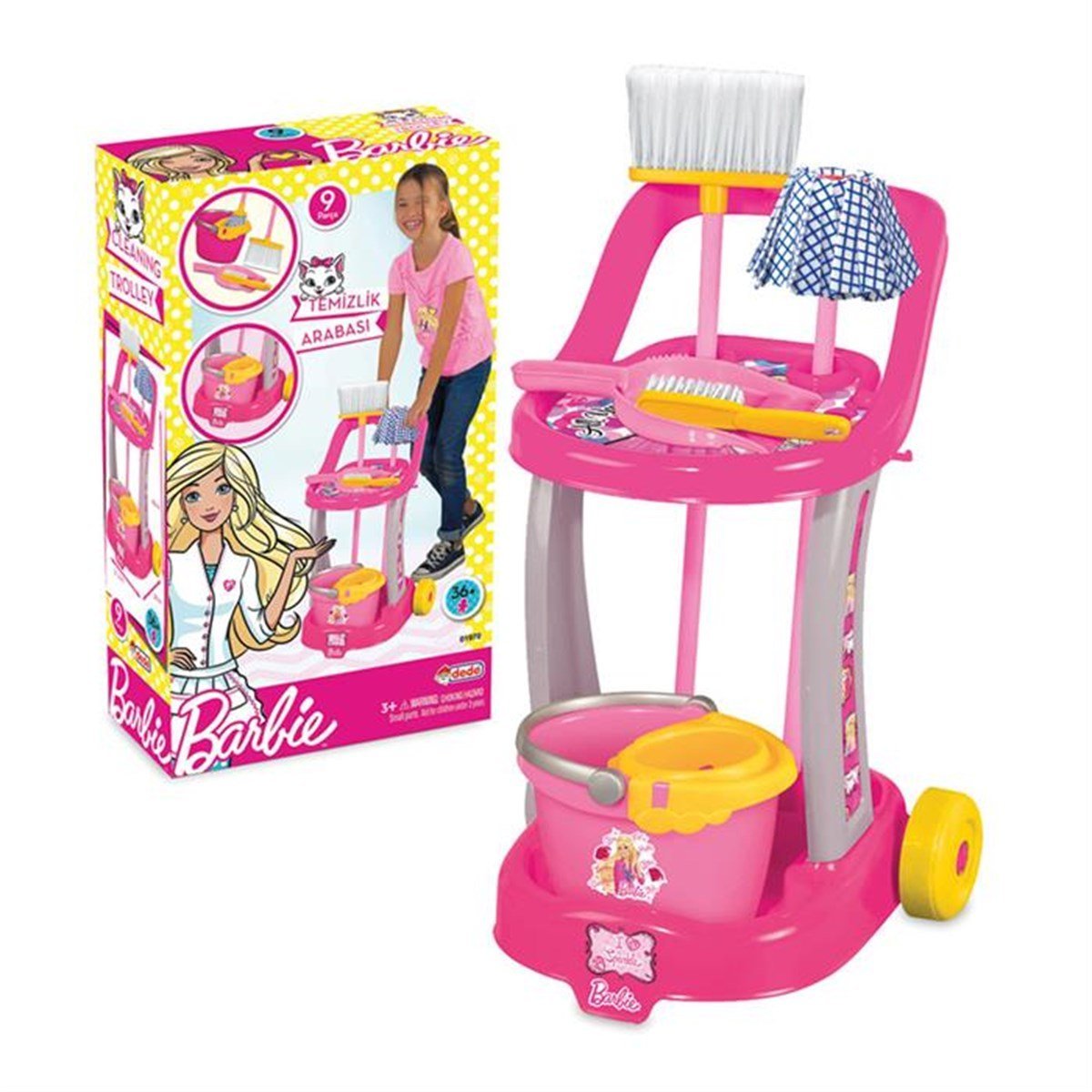 Barbie Temizlik Arabası Fiyatı - Dede Toys Oyuncakları - Doğan Oyuncak  Dünyası