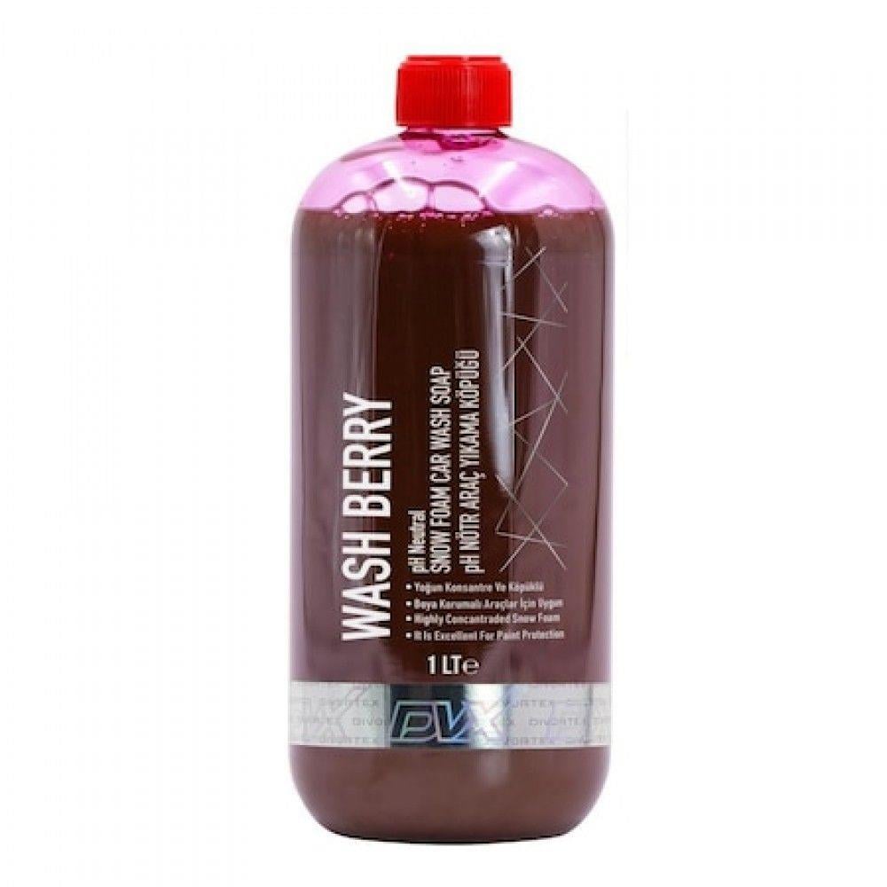 Divortex Wash & Berry Ph Nötr Yıkama Şampuanı 1 Lt |  www.TasdemirDetailing.com