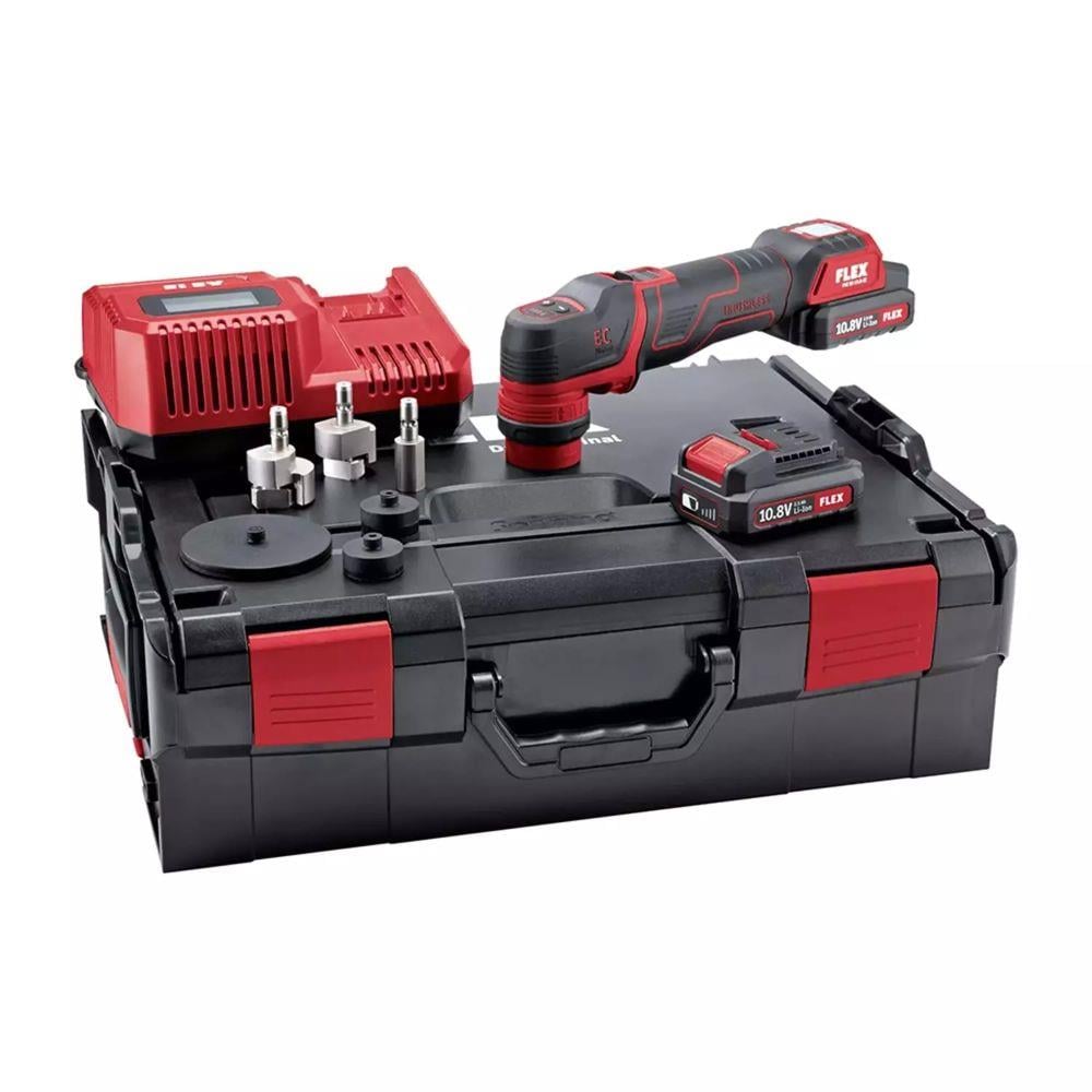 FLEX PXE 80 10.8-EC Set Rotary/Orbital Akülü Nano Polisaj Makinesi