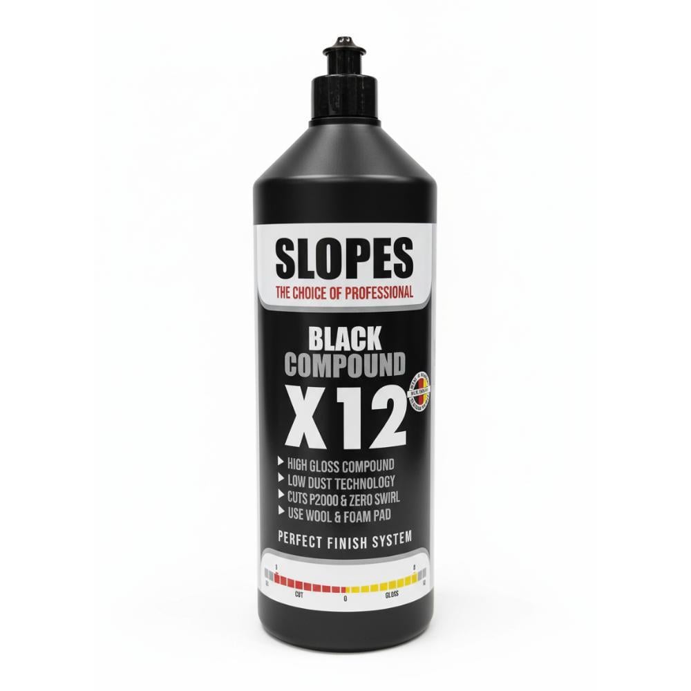 Slopes X12 Black Çizik Giderici Siyah Pasta 1 kğ | Taşdemir Detay