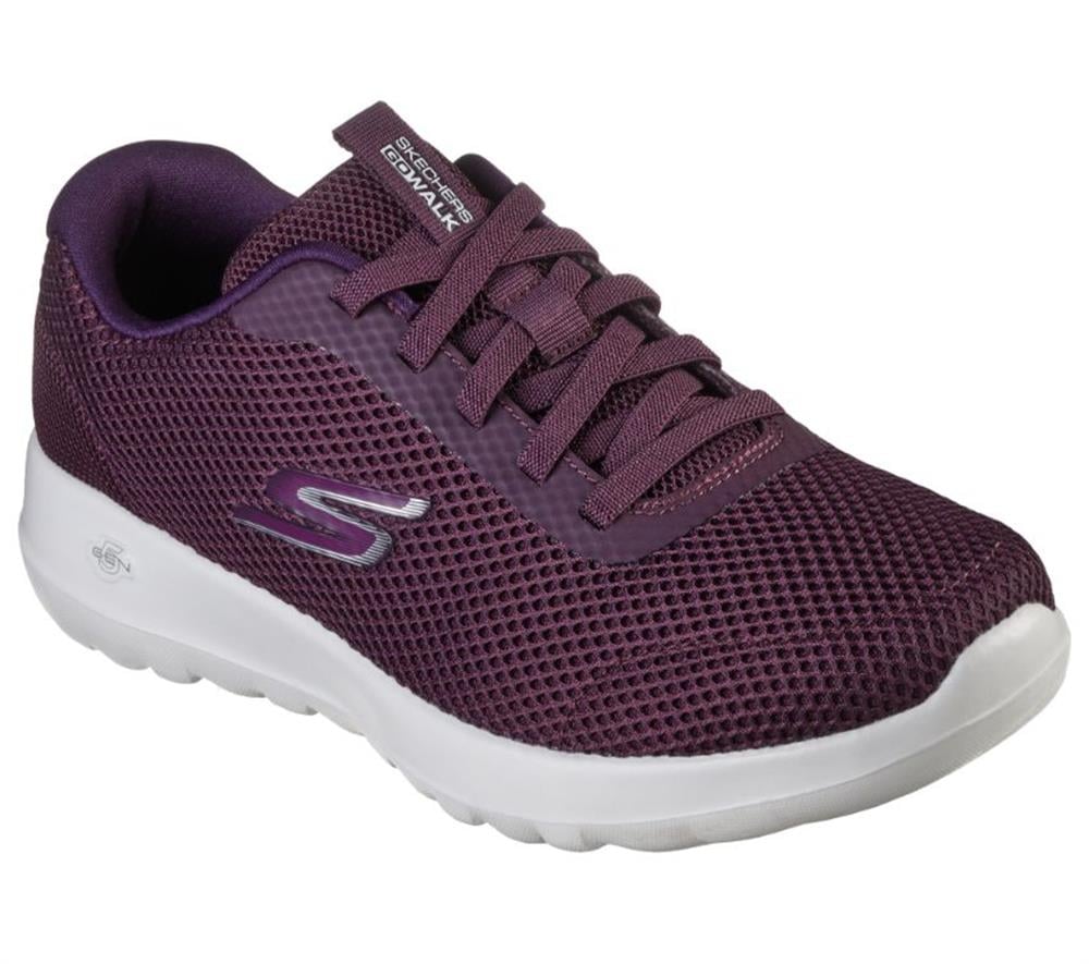 SKECHERS GOWALK JOY KADIN SPOR AYAKKABI 124707 PLUM