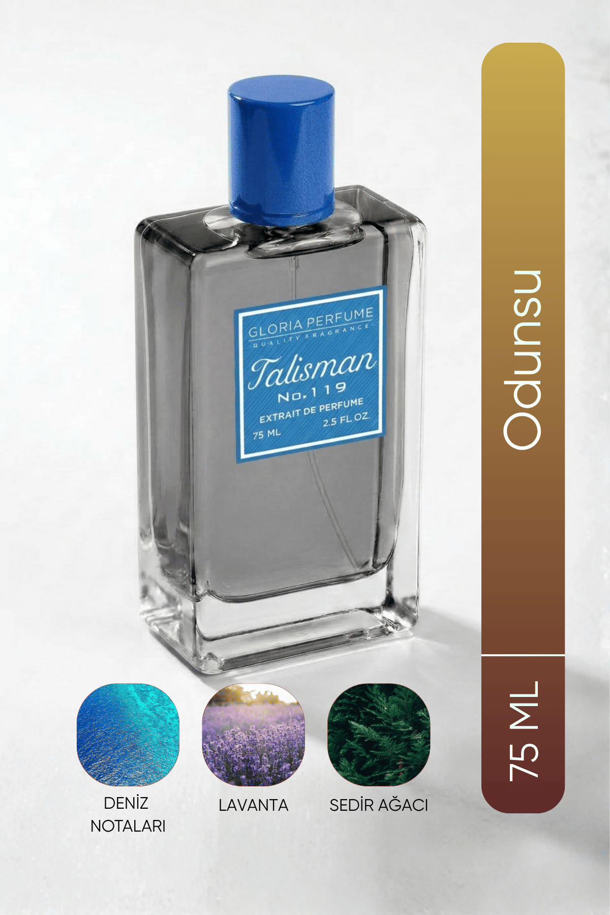 ダズル　シルバー　パフューム Talisman 75 Ml Edp Unisex Parfüm - Gloria Perfume