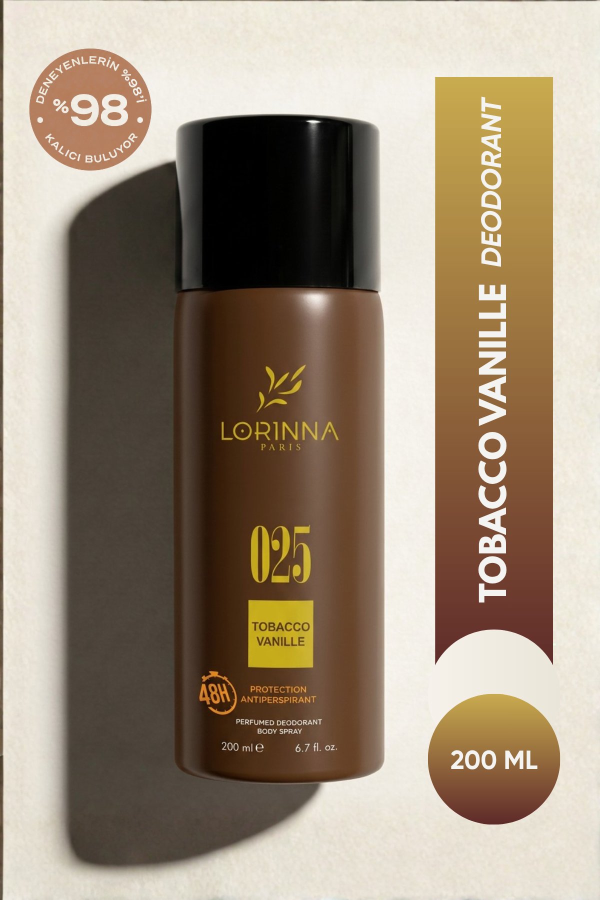 Tobacco Vanille 200 Ml Perfumed Deodorant