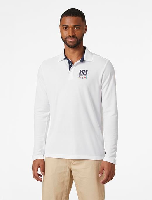 HELLY HANSEN SKAGERRAK QUICKDRY RUGGER UZUN KOLLU POLO T SHIRT Sport Works