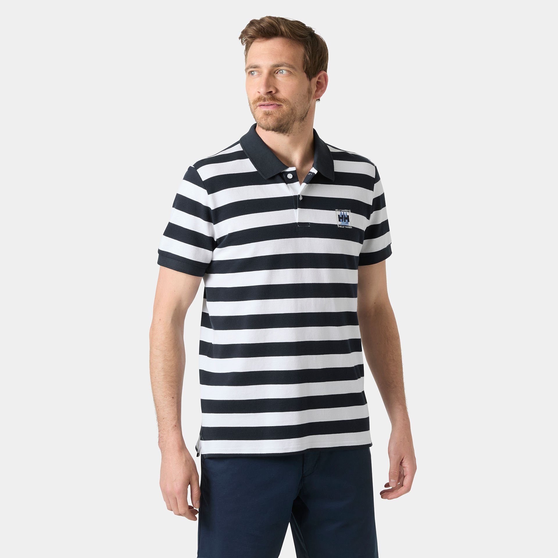HELLY HANSEN TOULON GRAPHIC POLO T-SHIRT | Sport Works