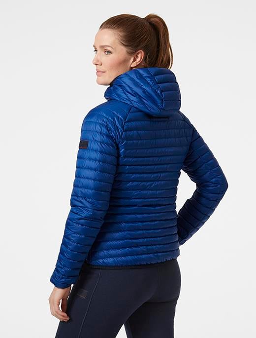 Chaqueta con capucha Helly Hansen RWB Light Down mujer