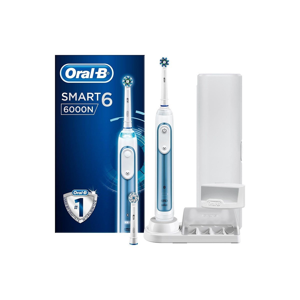 Oral-B Smart 6000 Cross Action Şarjlı Diş Fırçası | Doğa Bakım