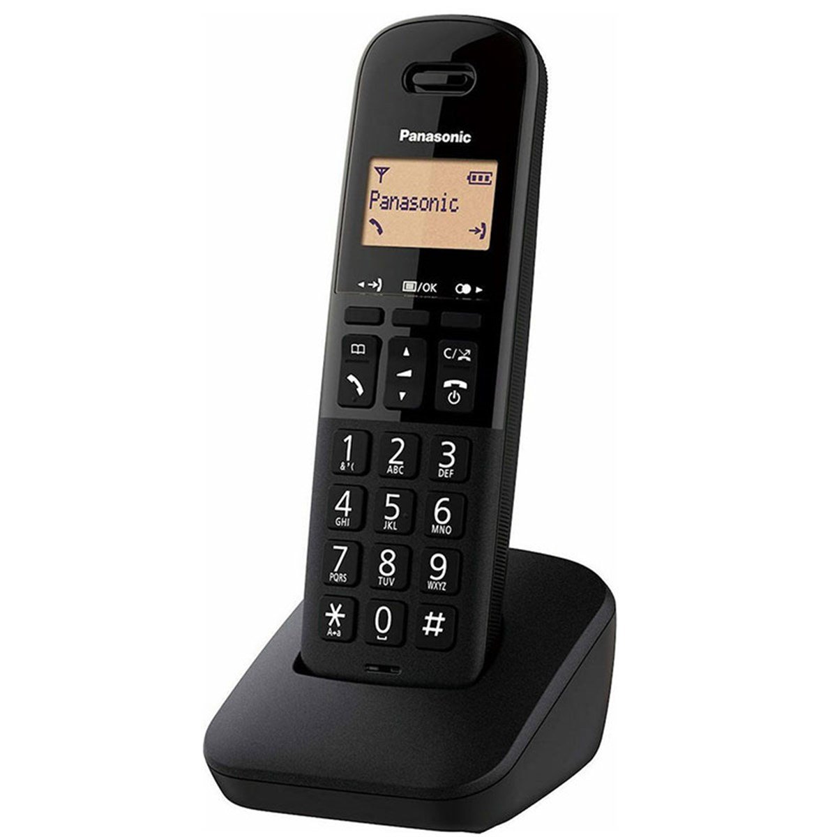 PANASONIC KX-TGB610 DECT SİYAH TELSİZ TELEFON 2343 | www.hizlistok.com.tr de  sizin için en uygun fiyatlarda