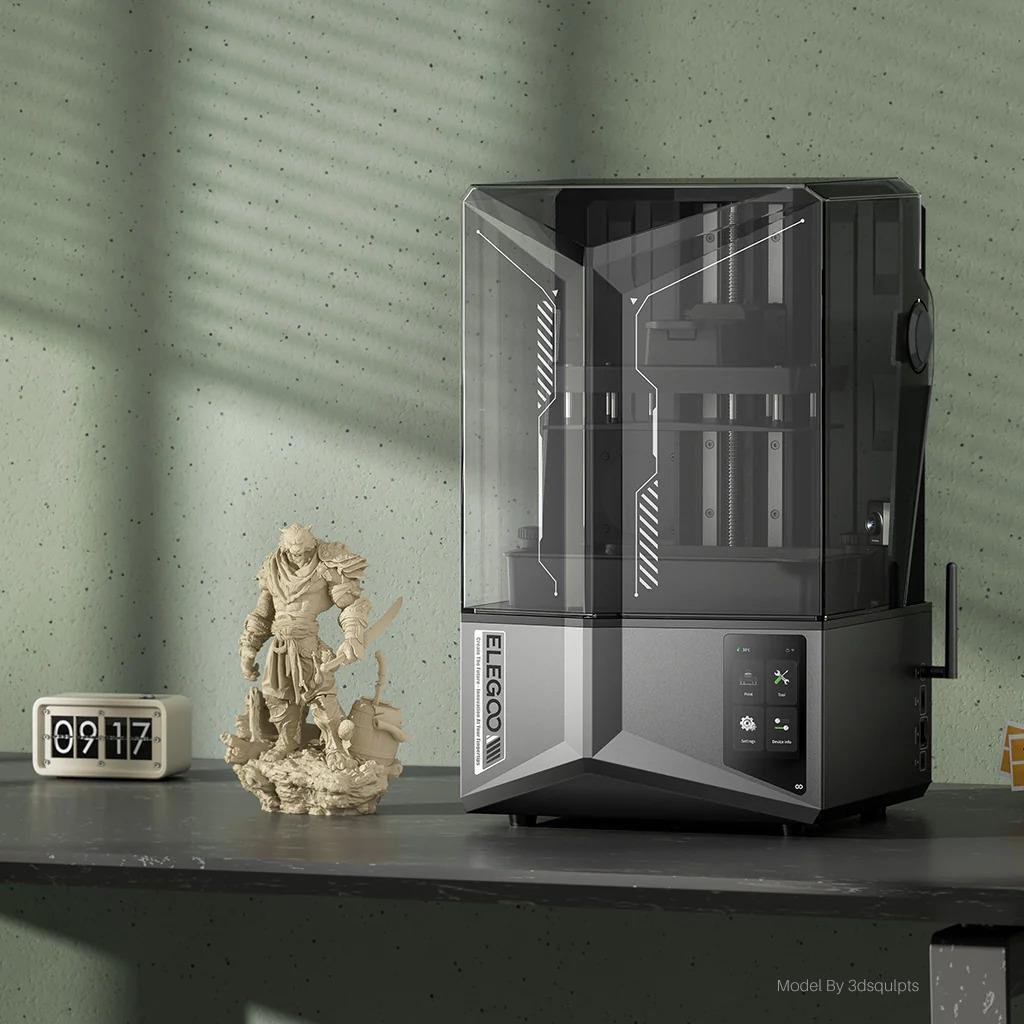 ELEGOO Saturn 4 Ultra 12K Reçine 3D Yazıcı