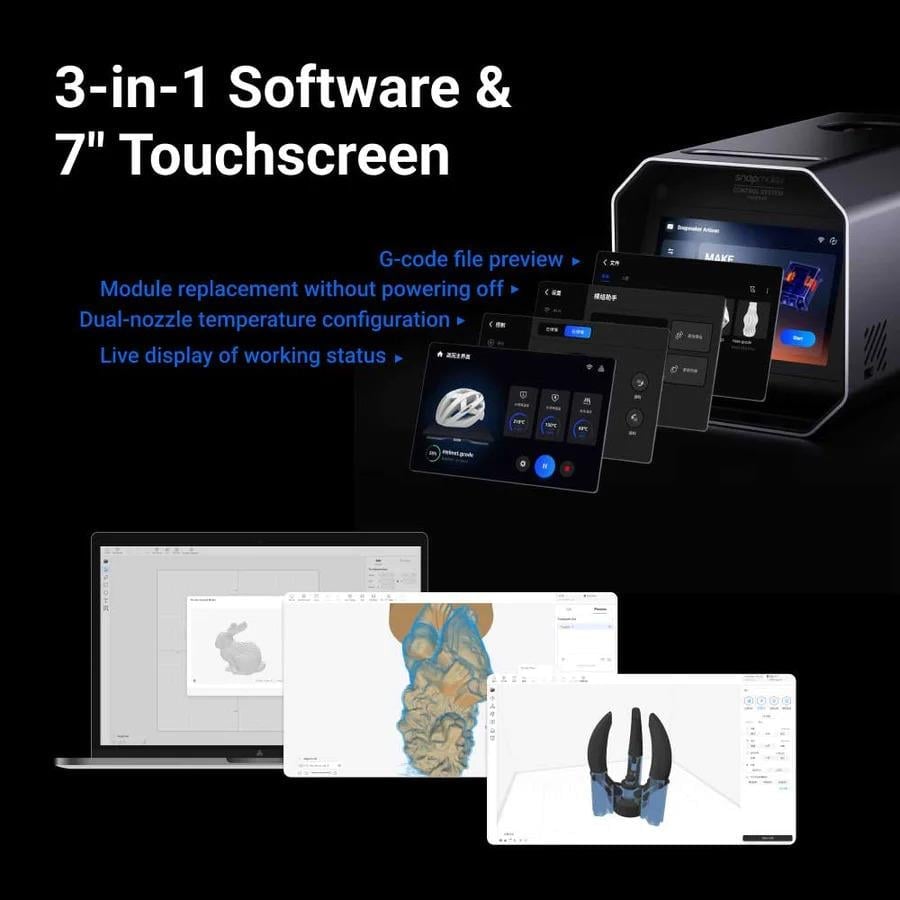 Snapmaker Artisan 3-IN-1 3D Yazıcı