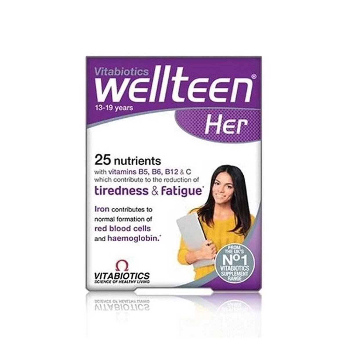 Vitabiotics Wellteen Her 13-19 Years 30 Tablet - Daffne