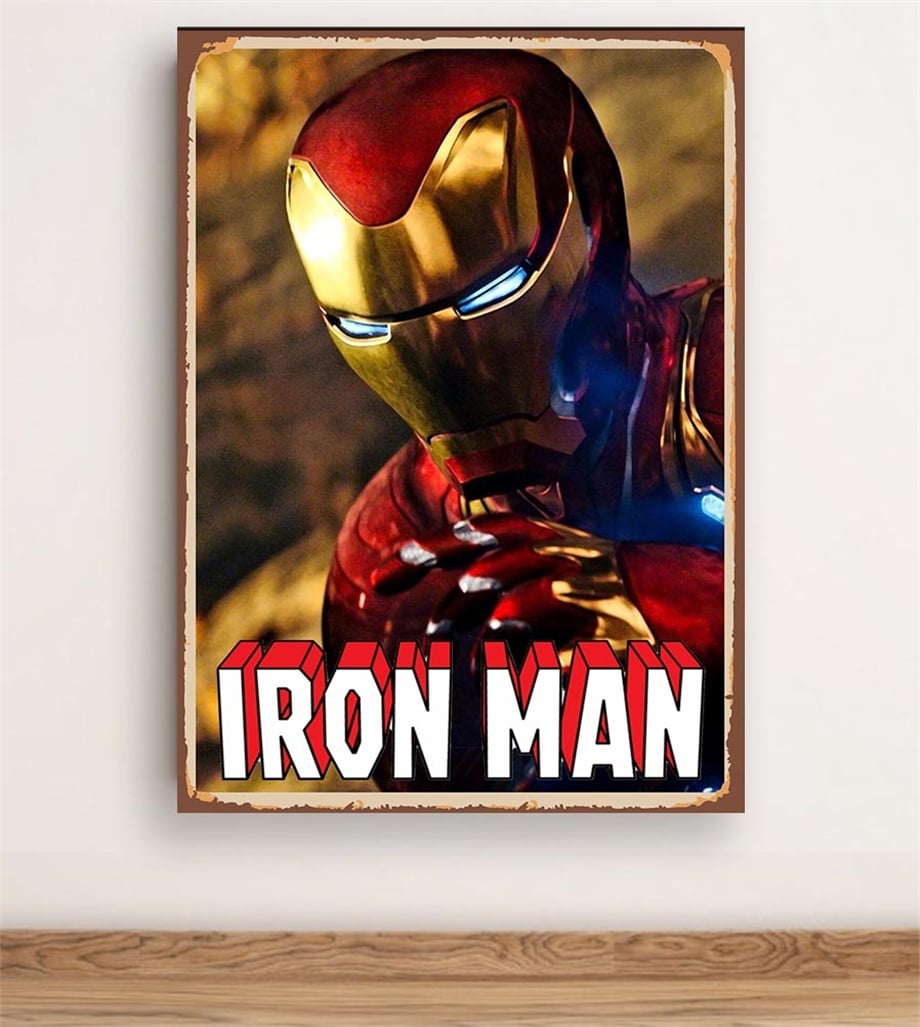 Trio Avm Iron Man Poster 3 Tablo 40x60 cm