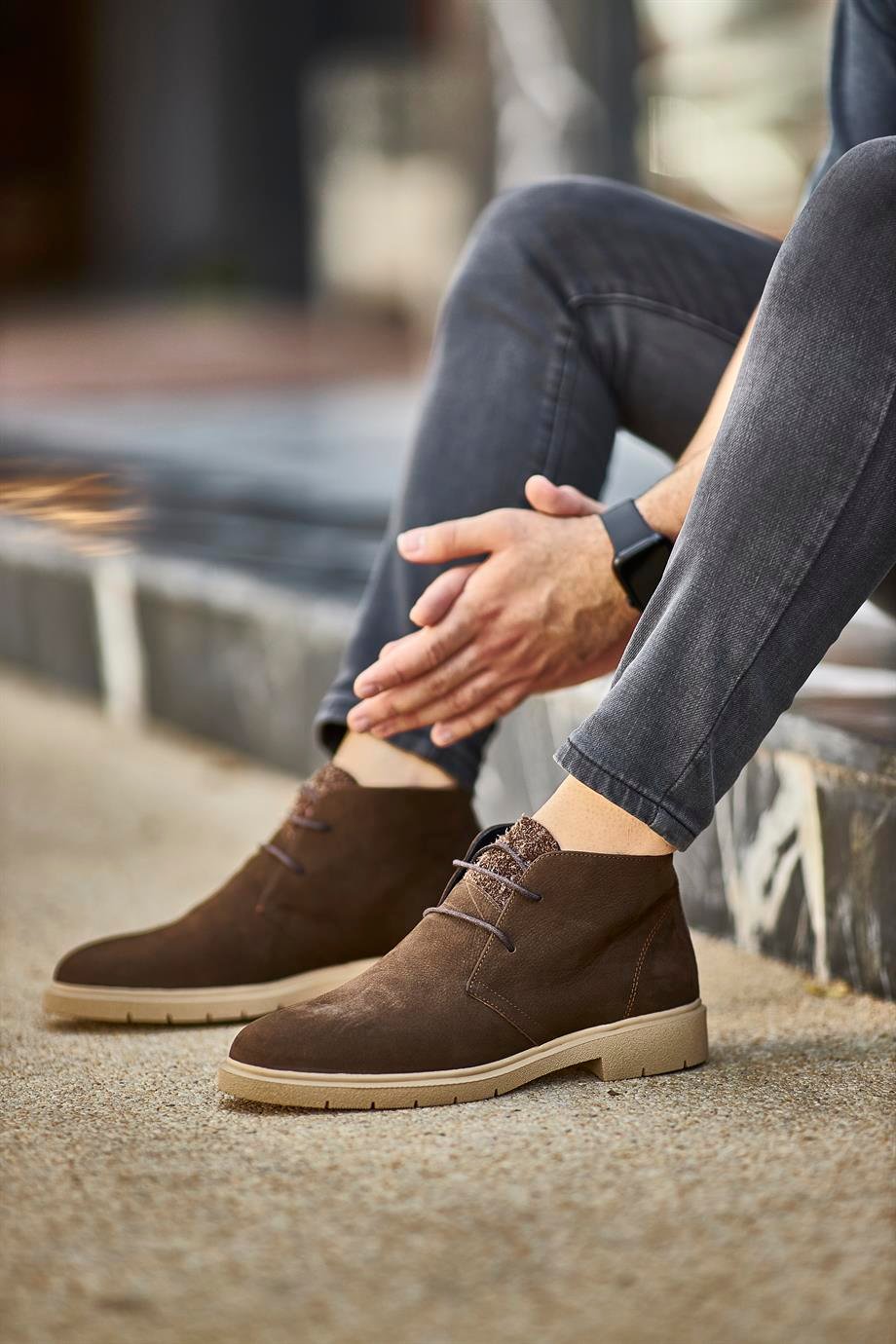 Men's folk store gentleman chukka boots