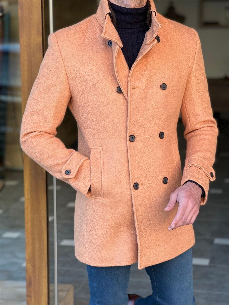 Wool Slim Cut Cachet Coat