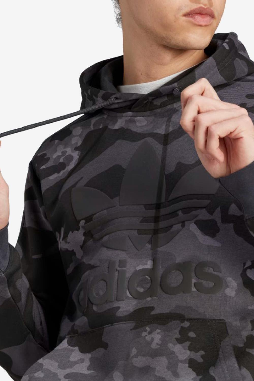 Adidas Camo Aop Hoodie Erkek Sweatshirt IK3542 | Samuray Sport