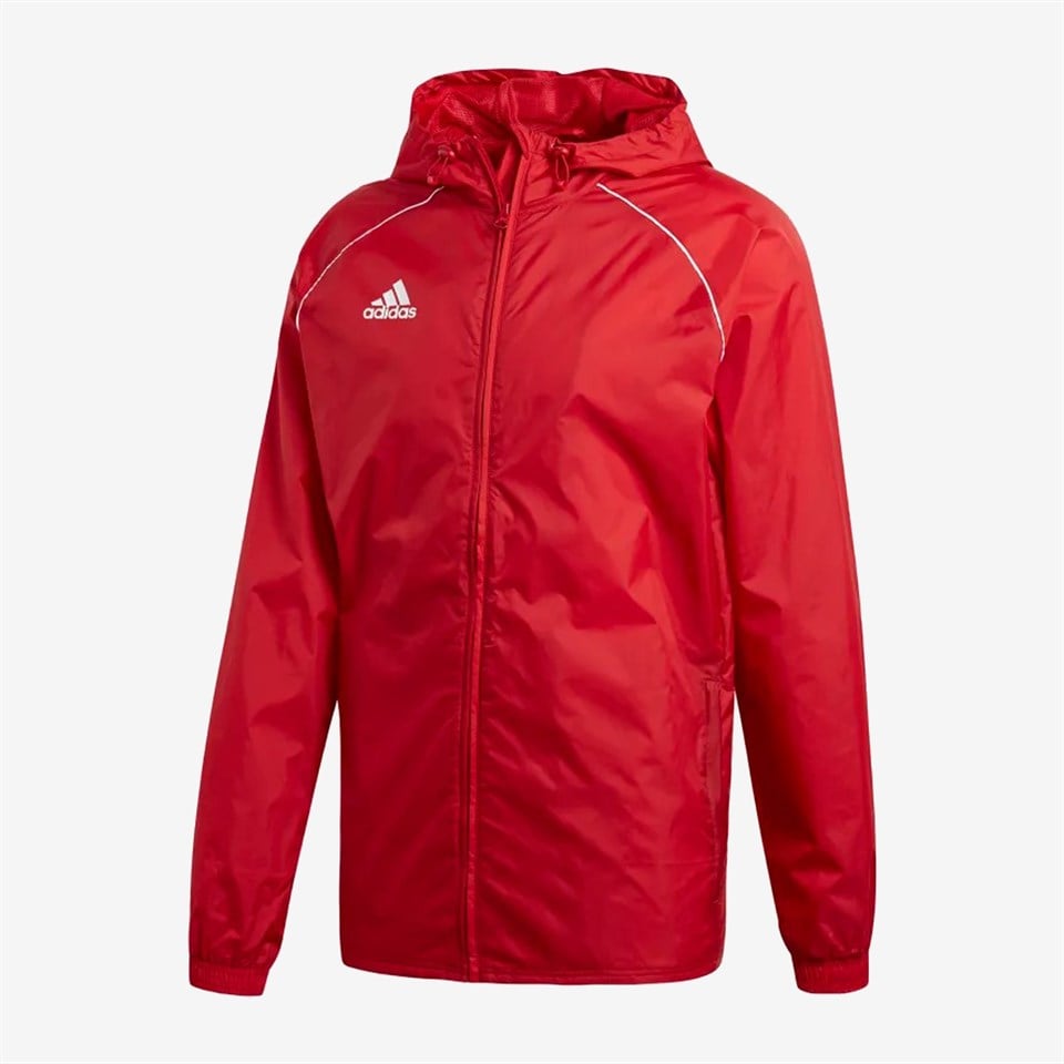 Adidas Core18 Rain Jacket Erkek Yağmurluk CV3695 | Samuray Sport