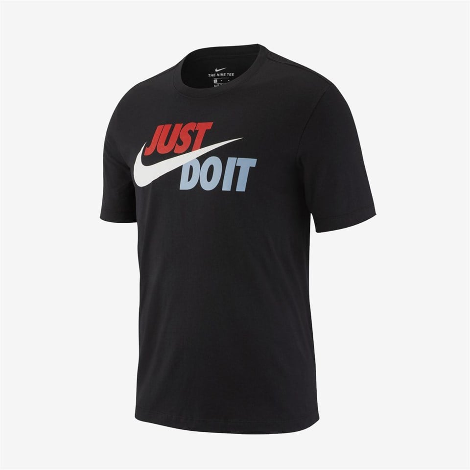 Nike M Nsw Tee Just Do t Swoosh Erkek Gunluk Ti ort AR5006 010 Samuray Sport