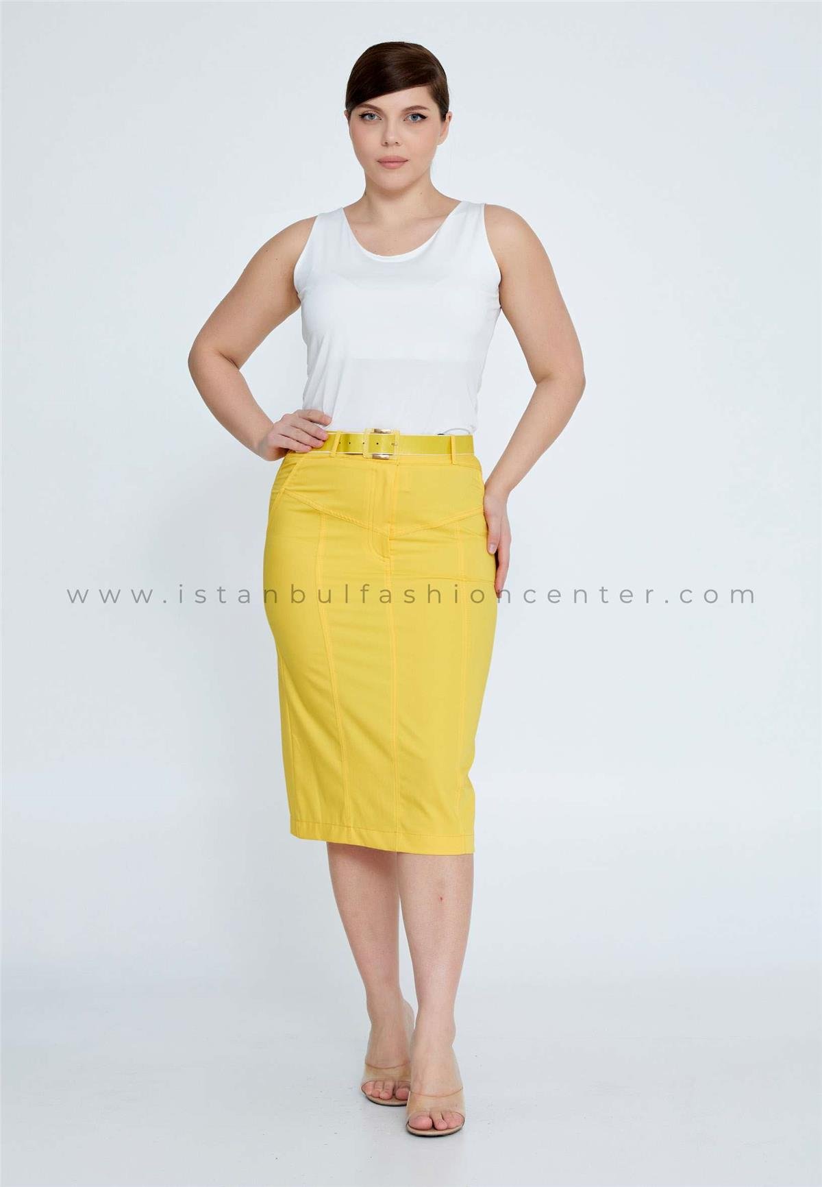 Plus size yellow midi skirt deals