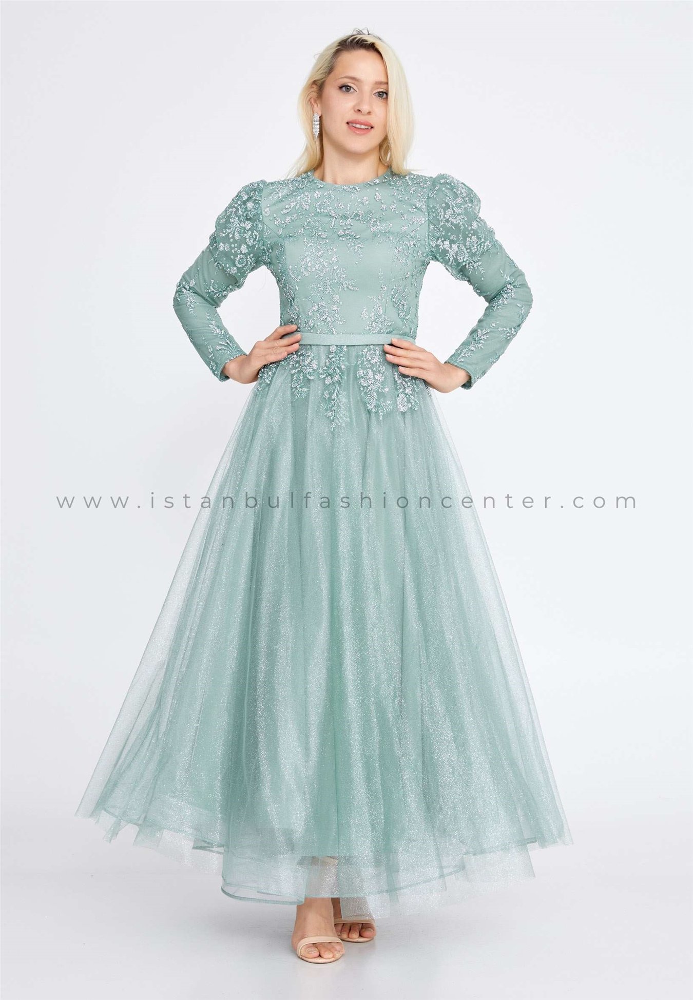 Long sleeve shop midi prom dress