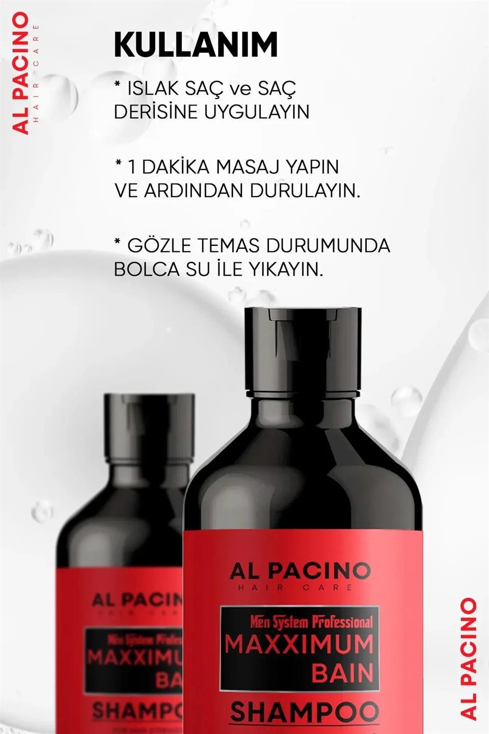 Alpacino Saç Dökülmesine Karşı Önleyici Saç Bakım Şampuan 300ml