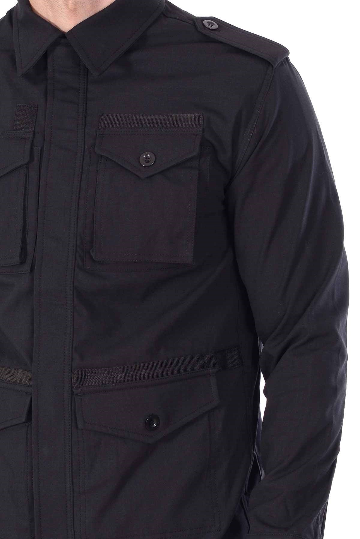 Taktikal Outdoor Ceket Siyah-TC02 - Polis Sepeti