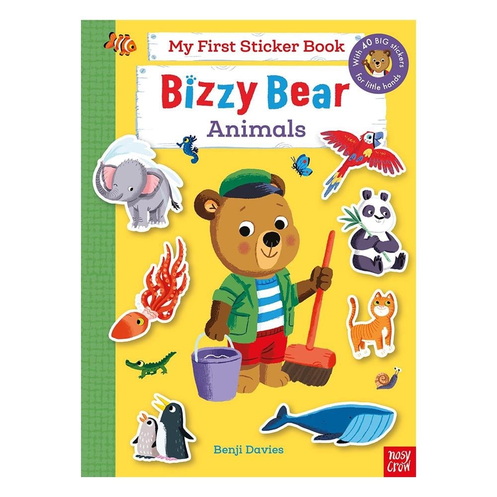 Bizzy Bear - My First Sticker Book Animals